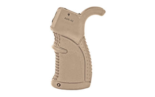 Grips Pads Stocks F.A.B. Defense AGR 43 FAB DEF PSTL GRP AR15 RUBBERIZED FDE • Model: AGR-43